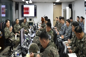 김명수 합참의장, 인천해역방어사령부 및 천안함 대비태세 현장점검('24. 10. 14. 월.)